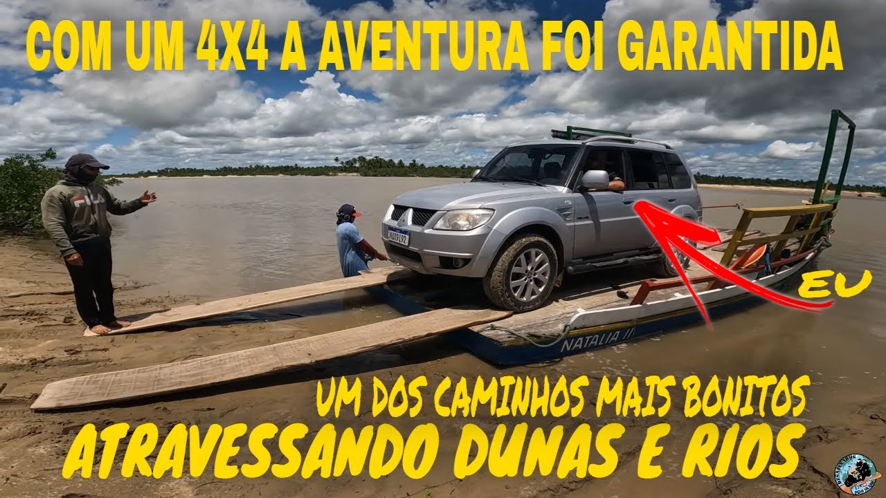 DESCOBRINDO O BRASIL EP125 - OFF ROAD PELAS DUNAS ENTRE CAMOCIM E JERICOACOARA / CE FOI INCRÍVEL TR4