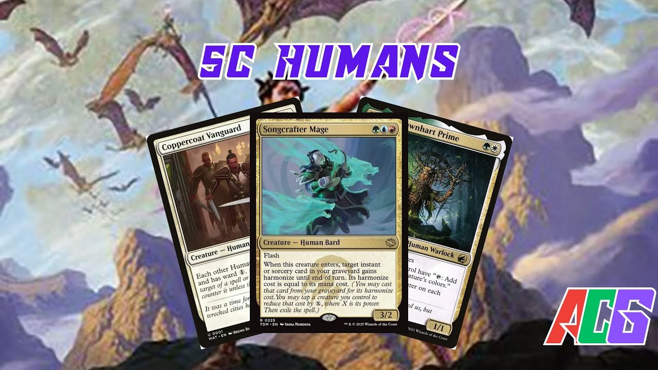 5c Humans | Magic the Gathering Arena | Pioneer Gameplay