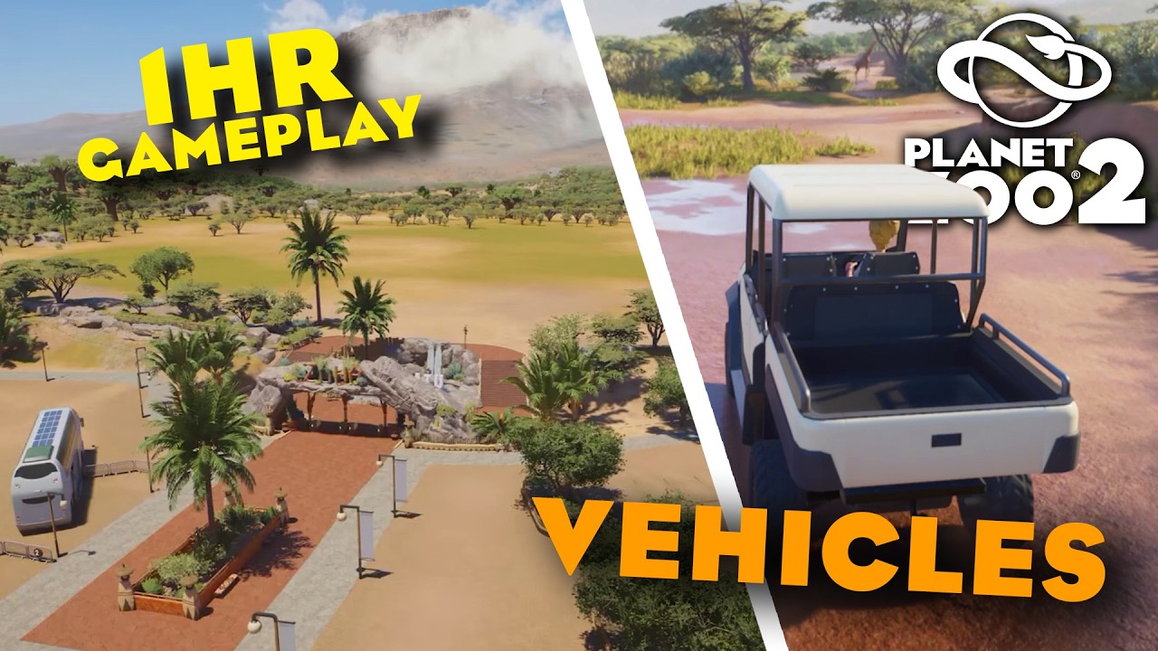 Whats hiding? ONE hour of Gameplay, Vehicles and News! Planet Zoo 2 Update