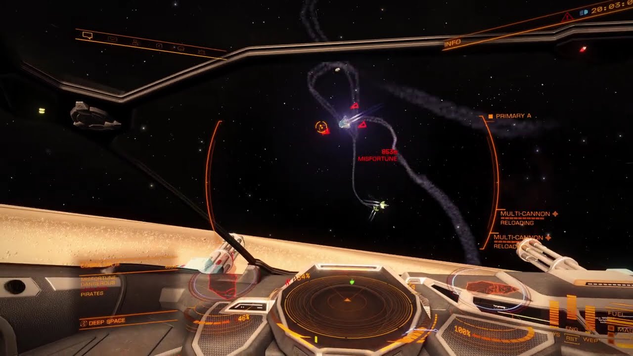 Elite Dangerous Challenge - Wolfpack Tactics