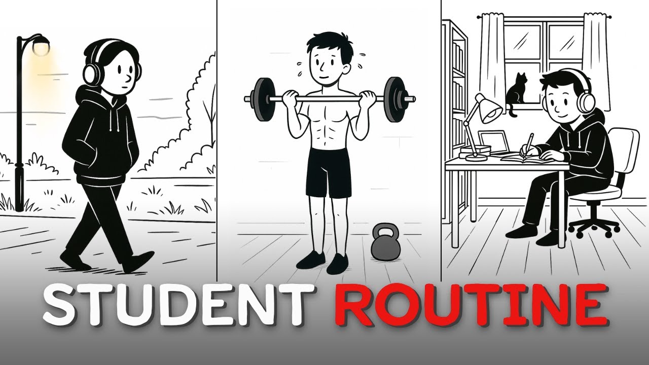The Best Daily Routine for Students ⏰ (Stop Doing It Wrong❌)