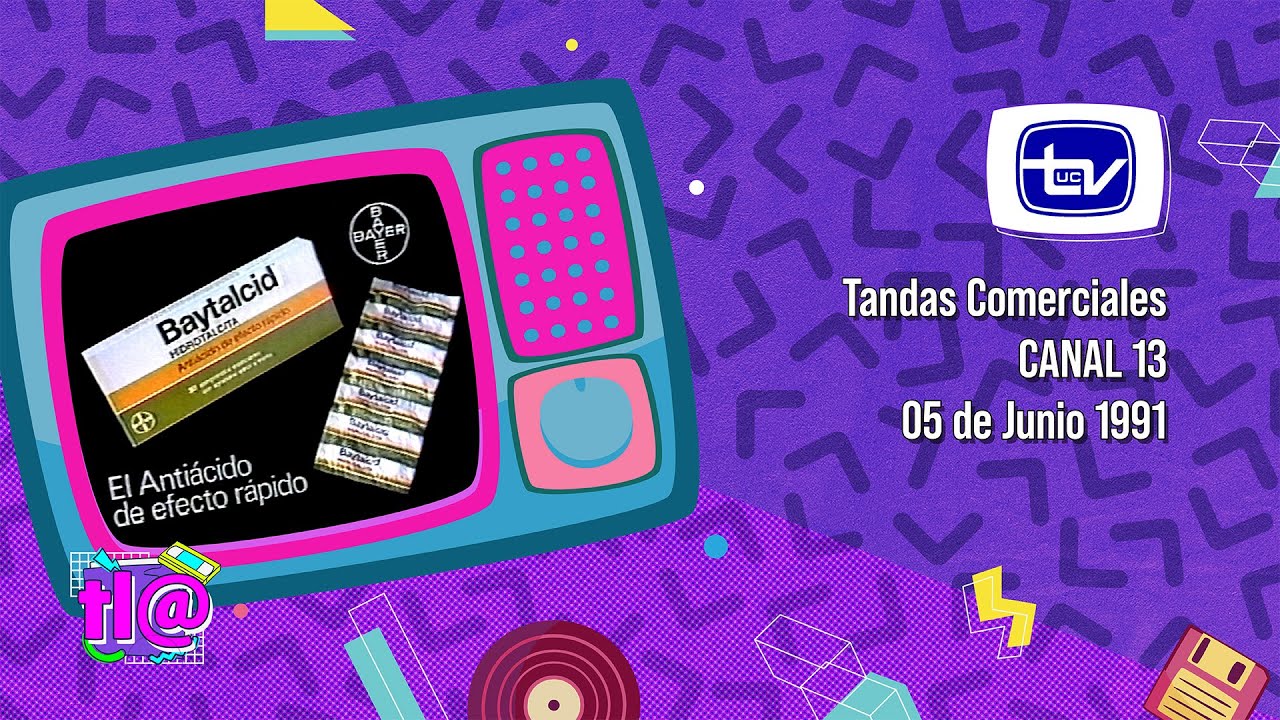 Tandas Comerciales Canal 13 (05 de Junio 1991)