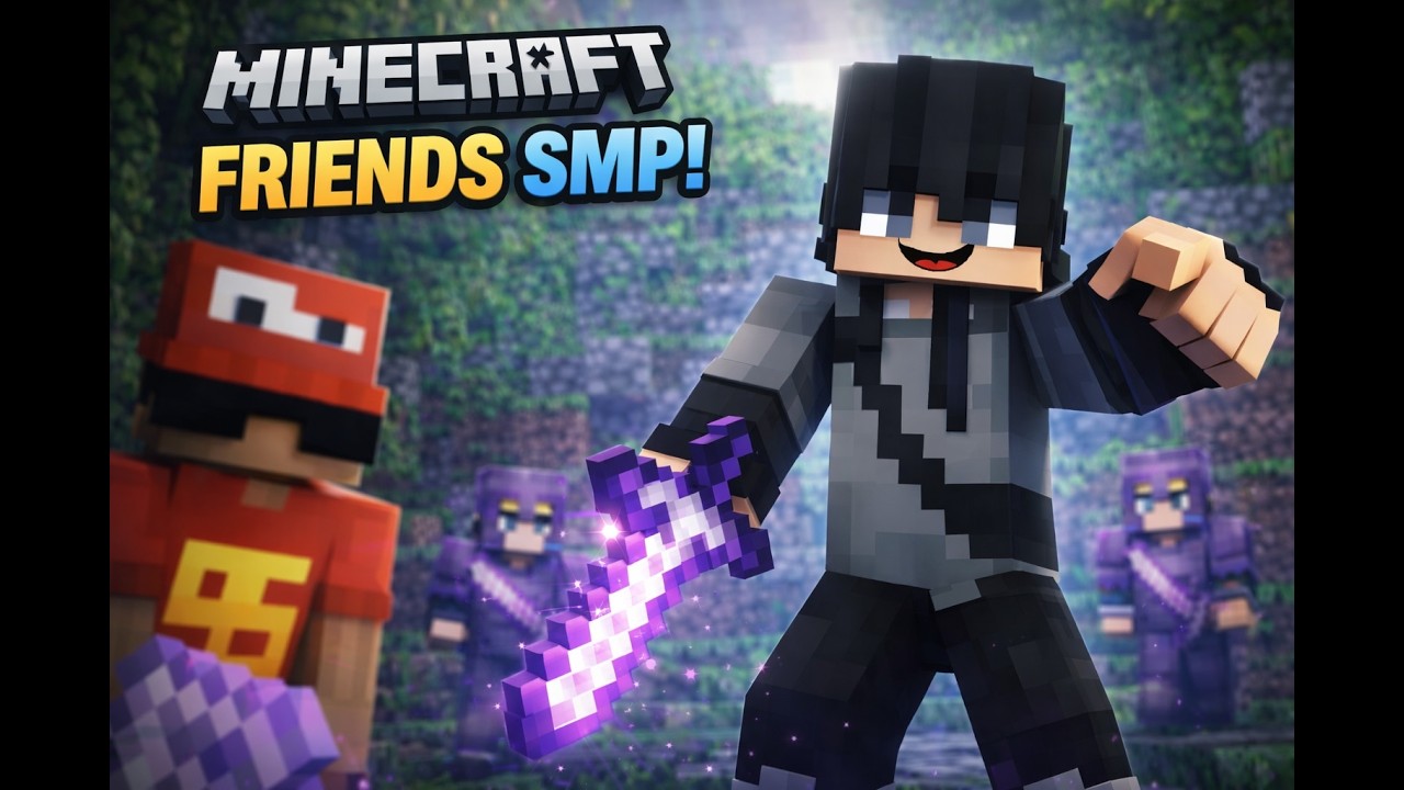 Minecraft SMP LIVE Day 2 | Public Server 24/7 for Java & Bedrock (Join Now!)#like #live