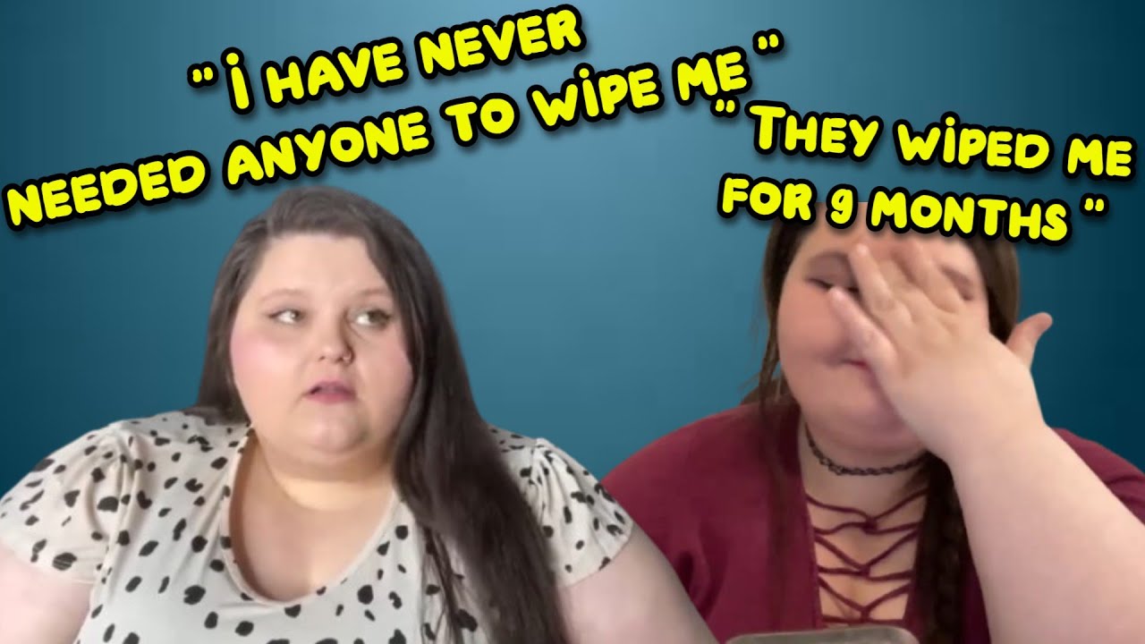 Amberlynn Reid lying about being able to clean/wipe herself
