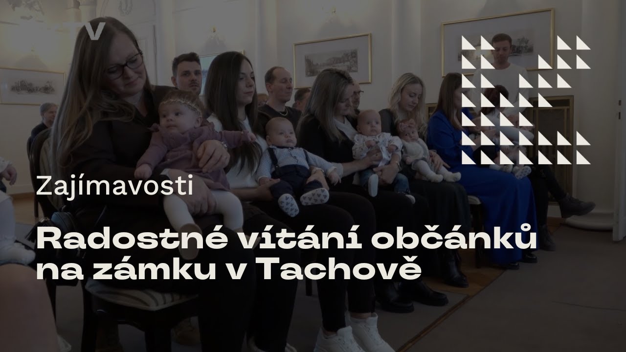Radostné vítání občánků na zámku v Tachově