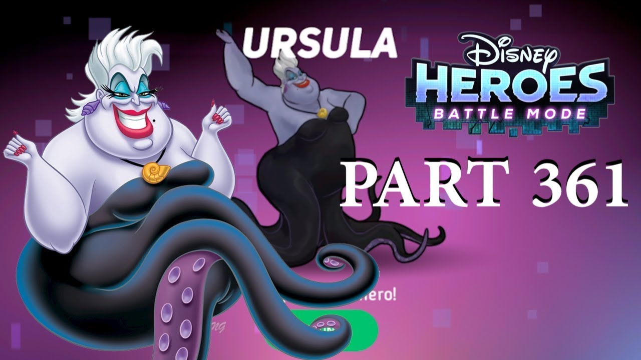 Disney Heroes Battle Mode URSULA UNLOCKED PART 361 Gameplay Walkthrough - iOS/Android