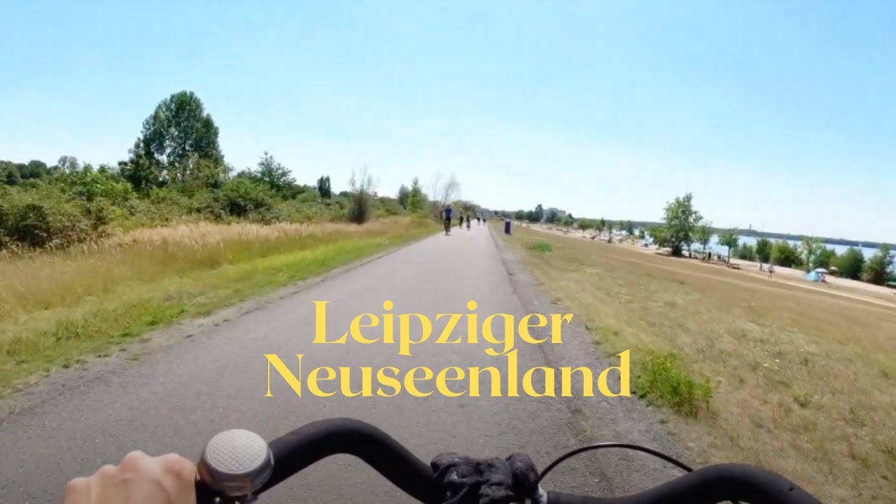 A quick sunny Bike Ride around the Cospudener See in Leipzig Germany | Cossi | Leipziger Neuseenland