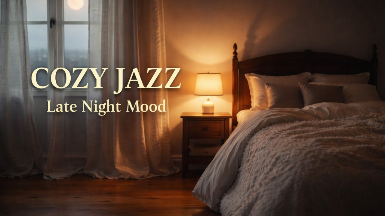 Cozy Jazz for Sleep, Studying & Late Night Relaxation | 8 Hours