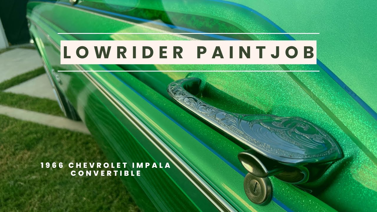Adding some POP to a 66 Impala LOWRIDER!