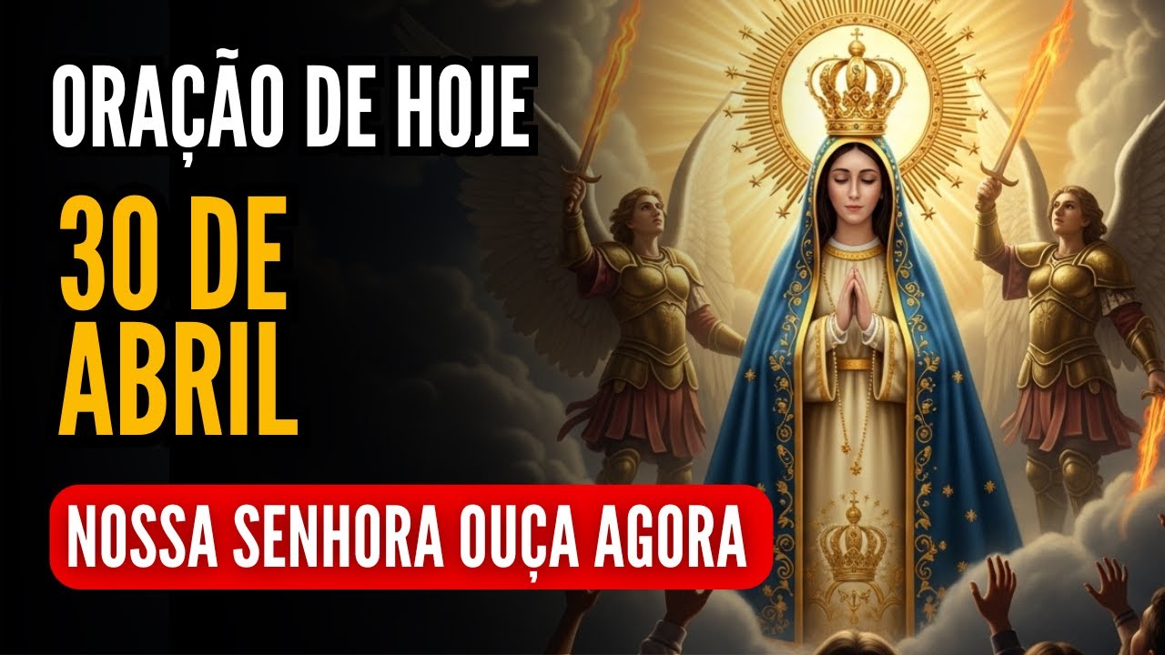 Nossa Senhora Aparecida, Intercede Por Mim Hoje! Oração Urgente Para Milagre - Reze Comigo