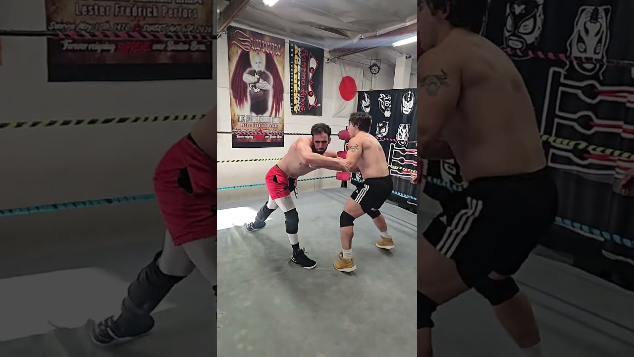 Training Match: Alec Tomas vs Student Brian. Santino Bros. Wrestling Academy in Los Angeles, CA.