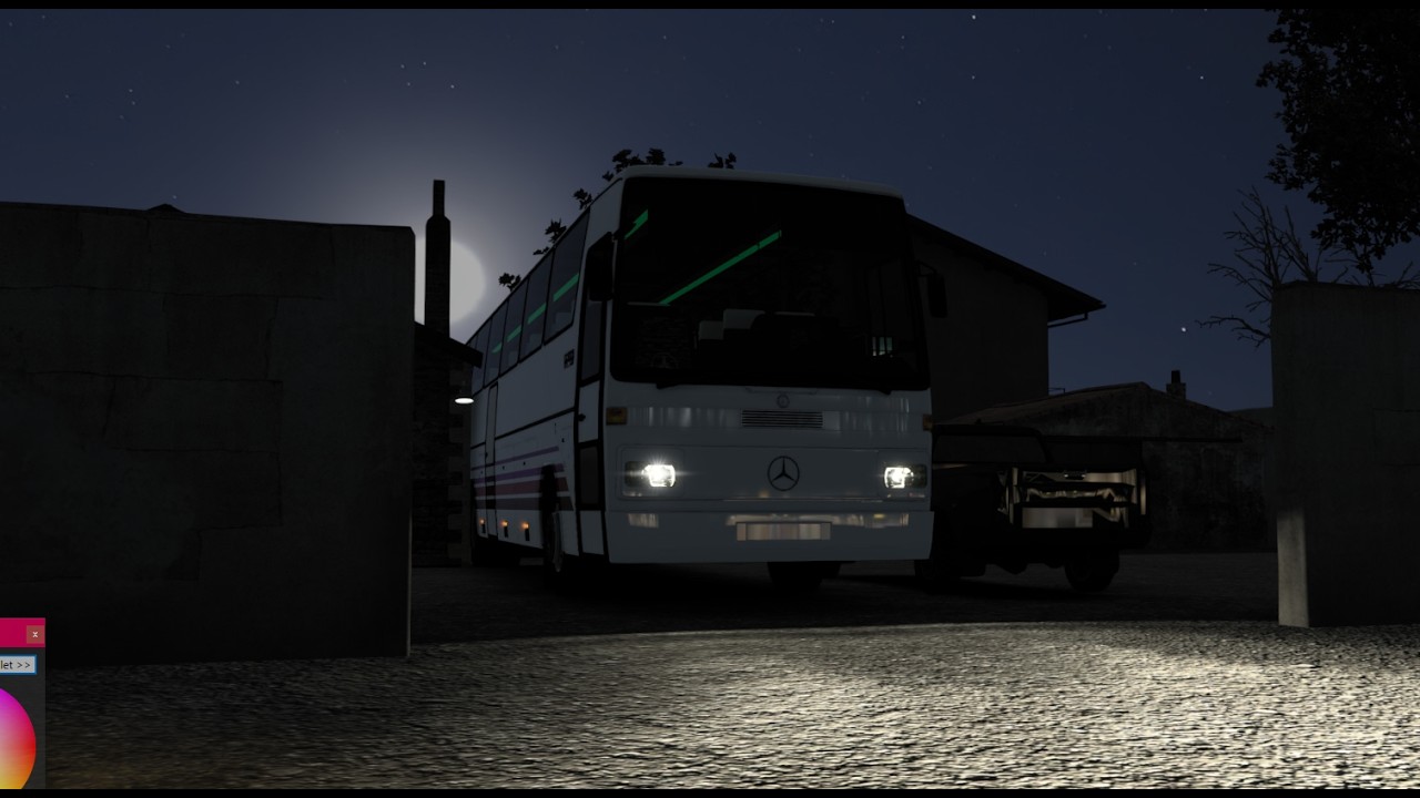Euro Truck Simulator 2(ETS2) - Algeria(Bordj Omar Driss) - Libya(Murzuq)/ Mercedes Benz O303