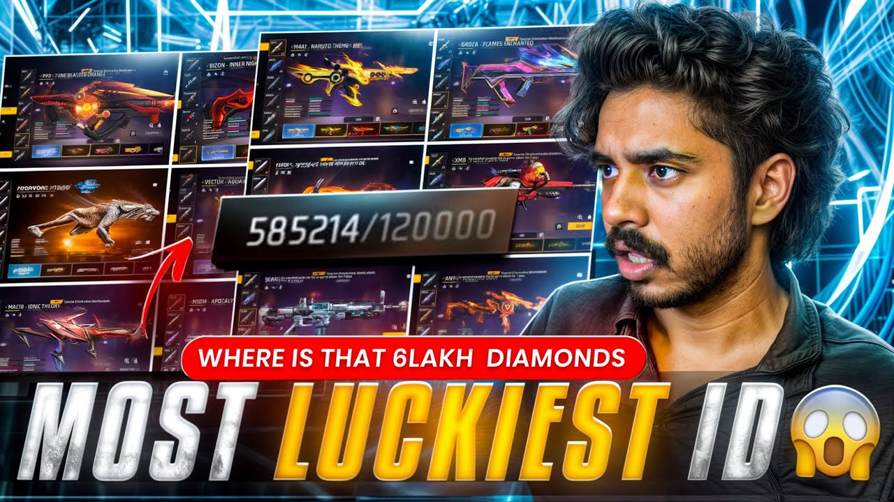 WE FOUND THE LUCKIEST ID... BUT WHY HE SPEND THIS MUCH OF DIAMOND😨😨..? …..#freefire #freefireclips 