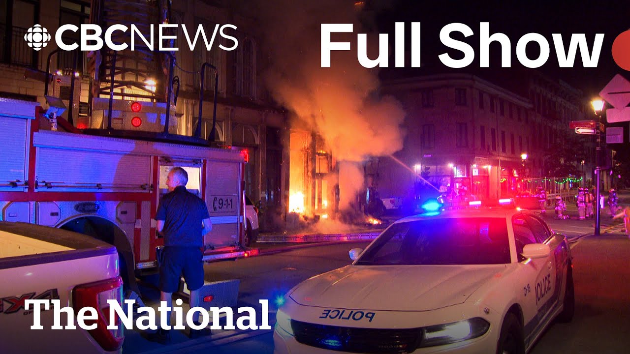 CBC News: The National | Deadly fire in Old Montreal