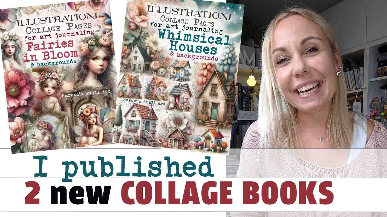 THOSE Books will help you grow in your ART JOURNALING journey !