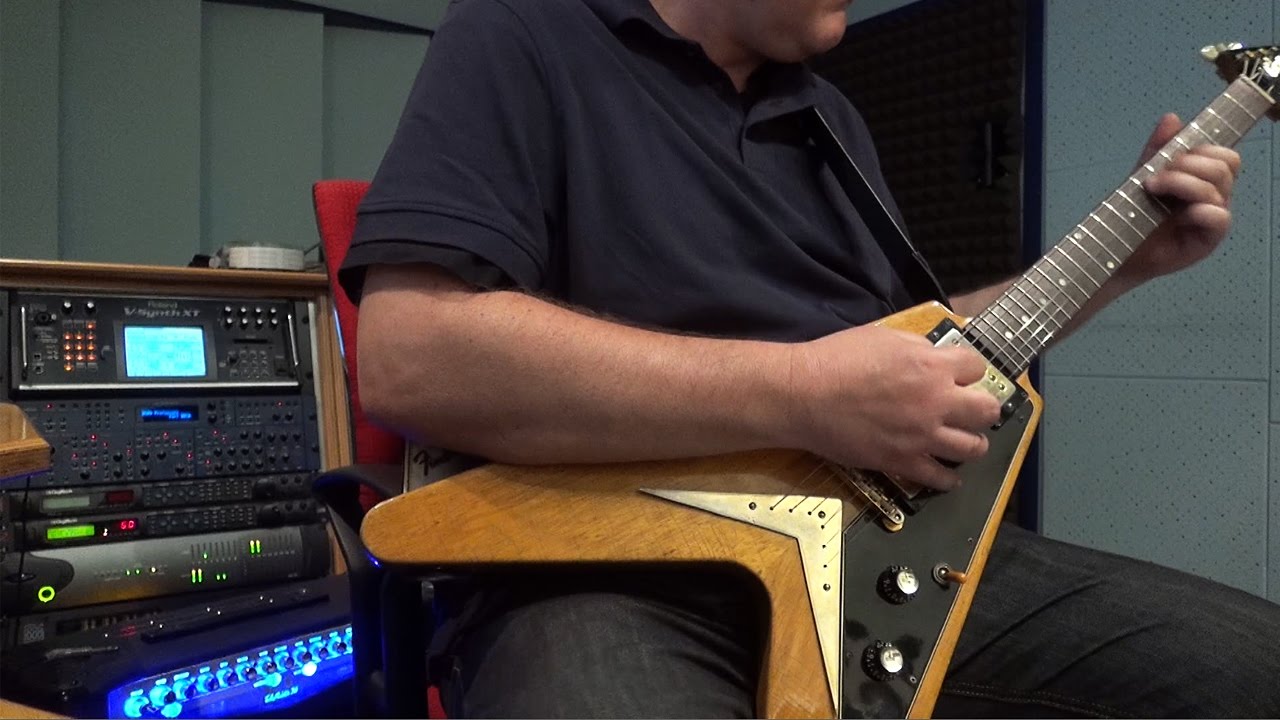 Vintage 1959 Gibson Flying V Korina Demo