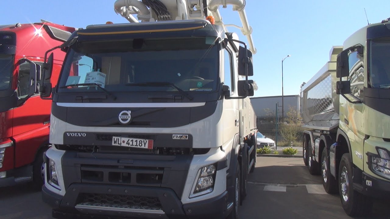 Volvo FMX 460 CIFA K49C Classic Pump Truck (2021) Exterior and Interior