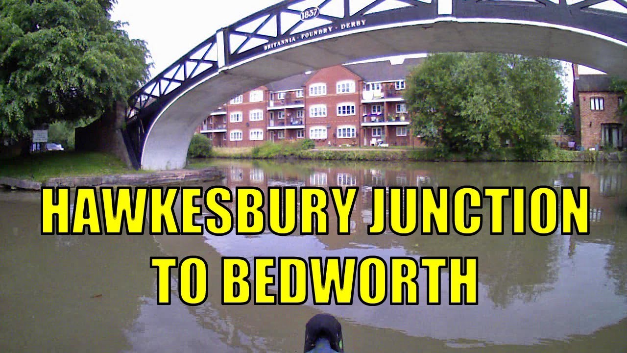 Hawkesbury Junction to Bedworth - A time-lapse Narrowboat journey on the Coventry Canal.