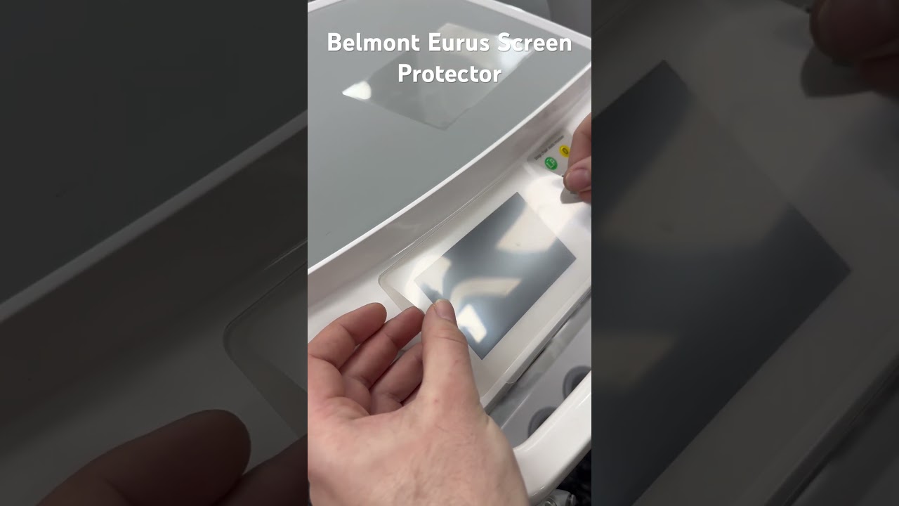 Belmont Eurus S1, S4, S6 & S8 Chairs - How to Replace the LCD Touch Panel Screen Protector
