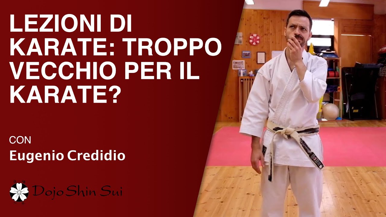 Lezioni di Karate: Troppo vecchio per il karate?