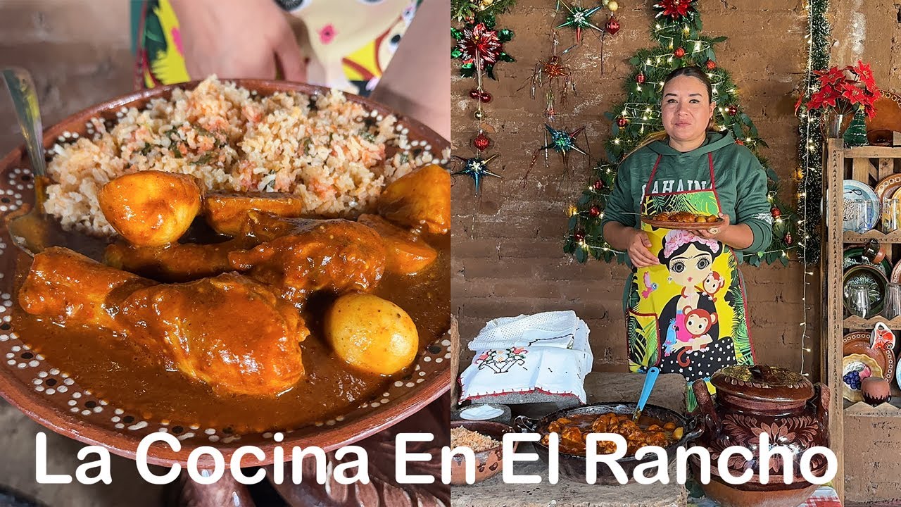 Pollo En Chile Negro De Rancho, Receta FÁCIL y Sabrosa
