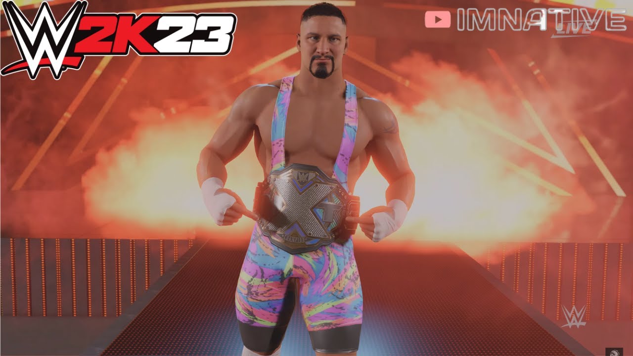 Bron Breaker Full Official CHAMPION Entrance WWE 2K23 (PS5)