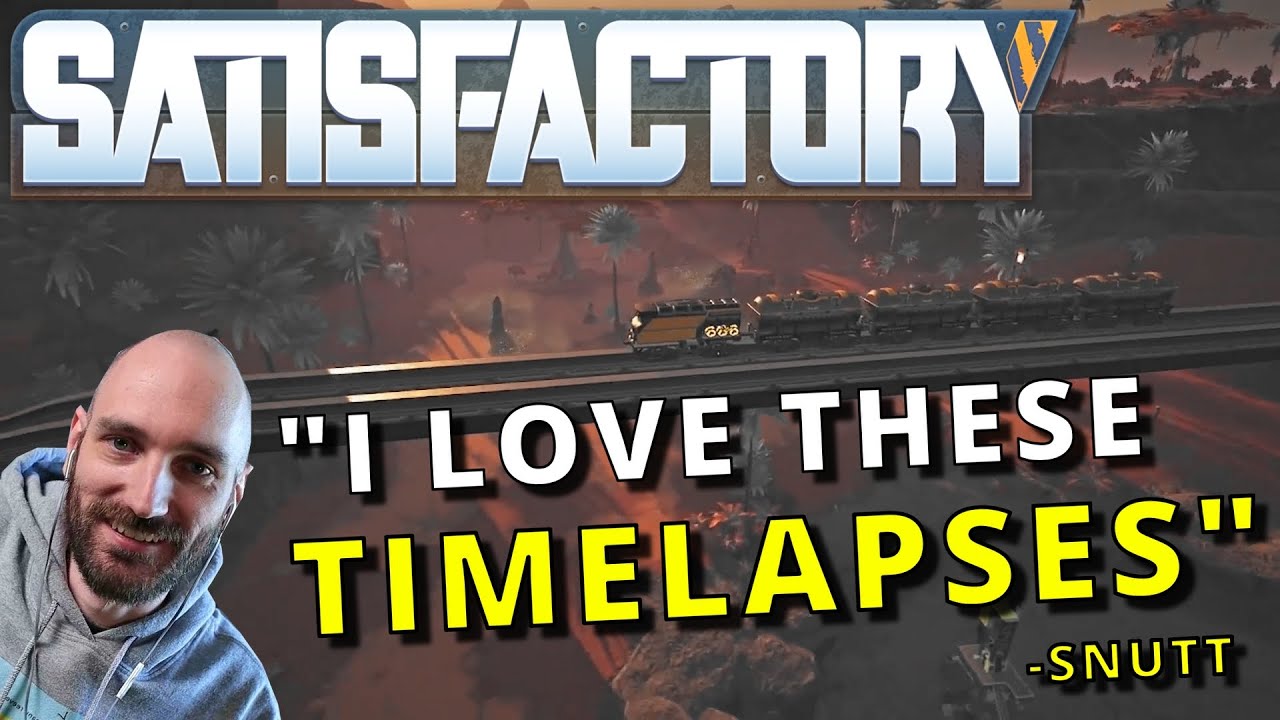 Satisfactory Cinematic Timelapse - Early Access Compilation (No Commentary)