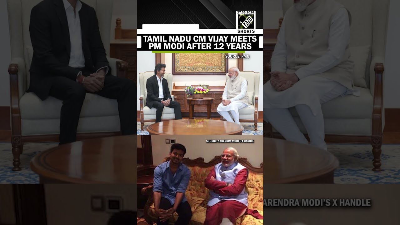 Tamil Nadu CM Vijay meets PM Modi after 12 years in Delhi