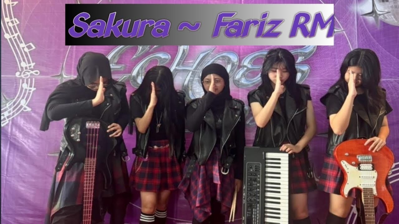Sakura ~ Fariz RM 《Drum Cam》 Star Girls Band _ Dinusfest 2026