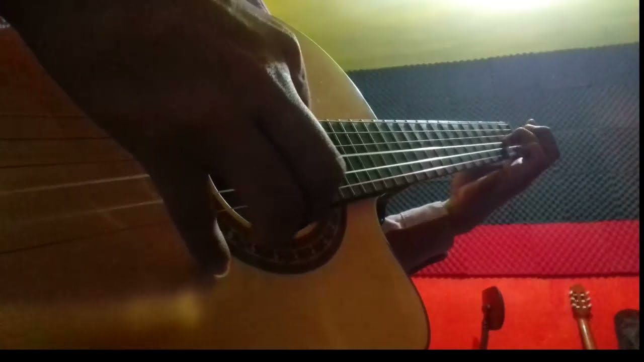 QUE PIENSES EN JESUS// INSTRUMENTAL GUITARRA/ Feat : Quinber