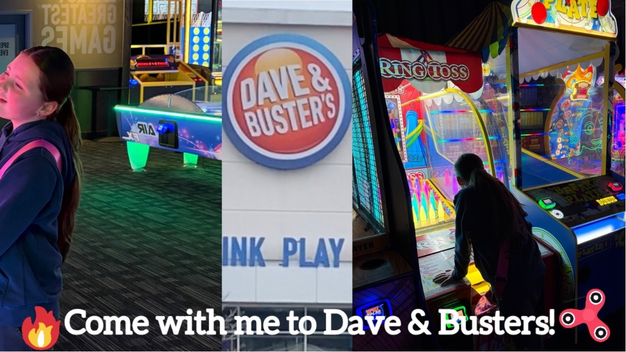 Come With Me To Dave & Busters 👾🧩| Natick Mall, Natick MA