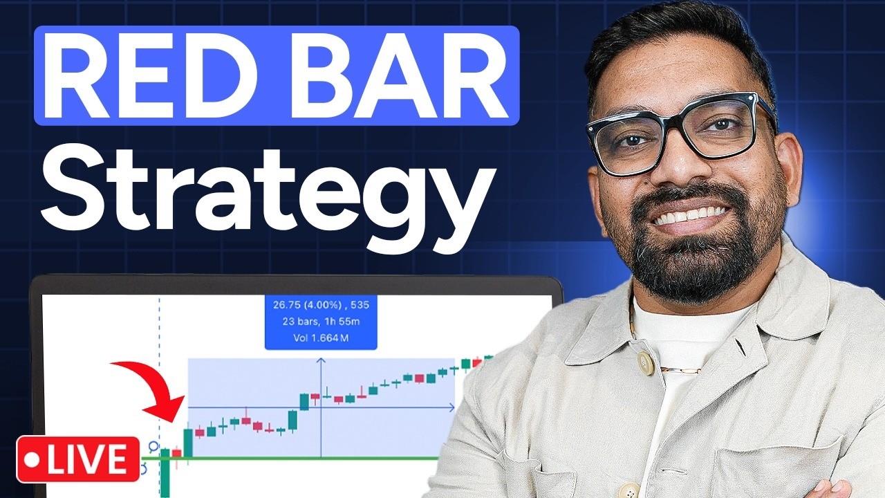 🔴 Live | Trading Using Red Bar Theory | With Dr. Devendra Pratap Singh