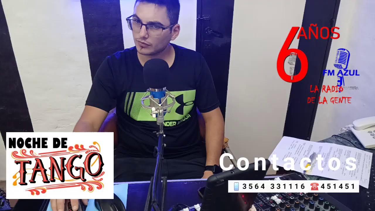 Transmisión en directo de FM Azul Porteña