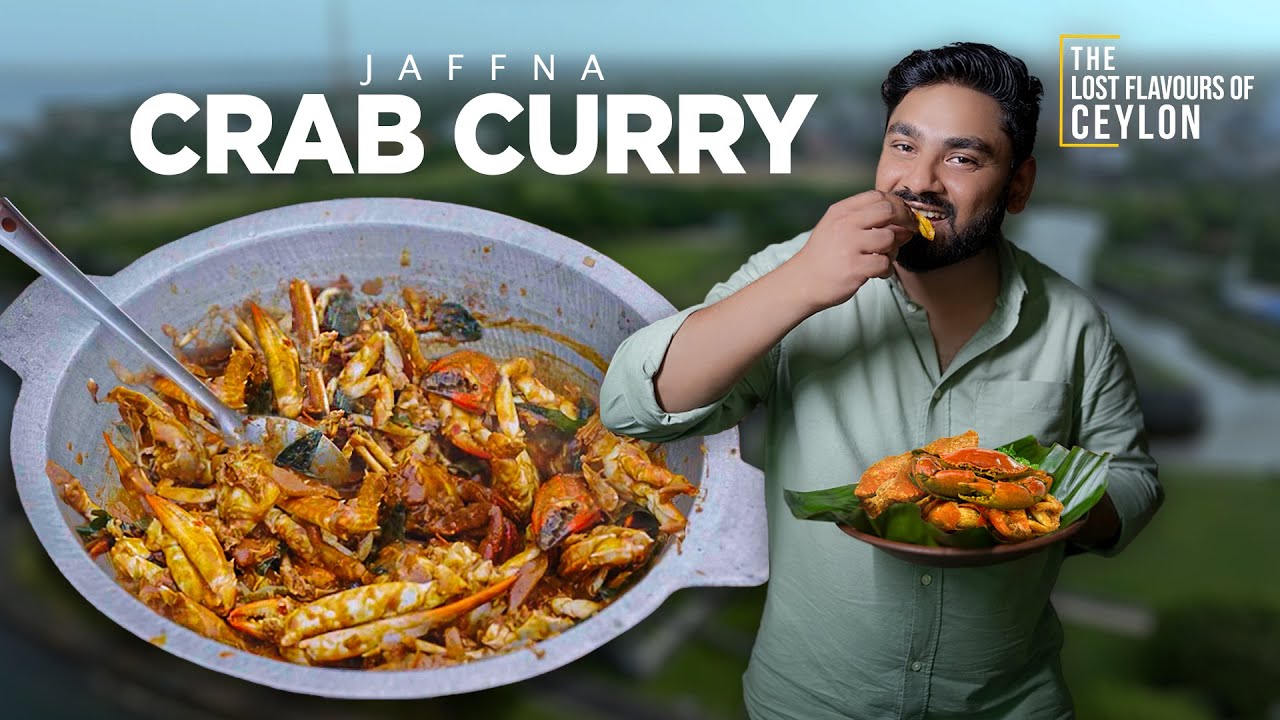 Famous Jaffna Crab Curry 🔥🦀 A Fiery Taste of village Tradition | Episode 13