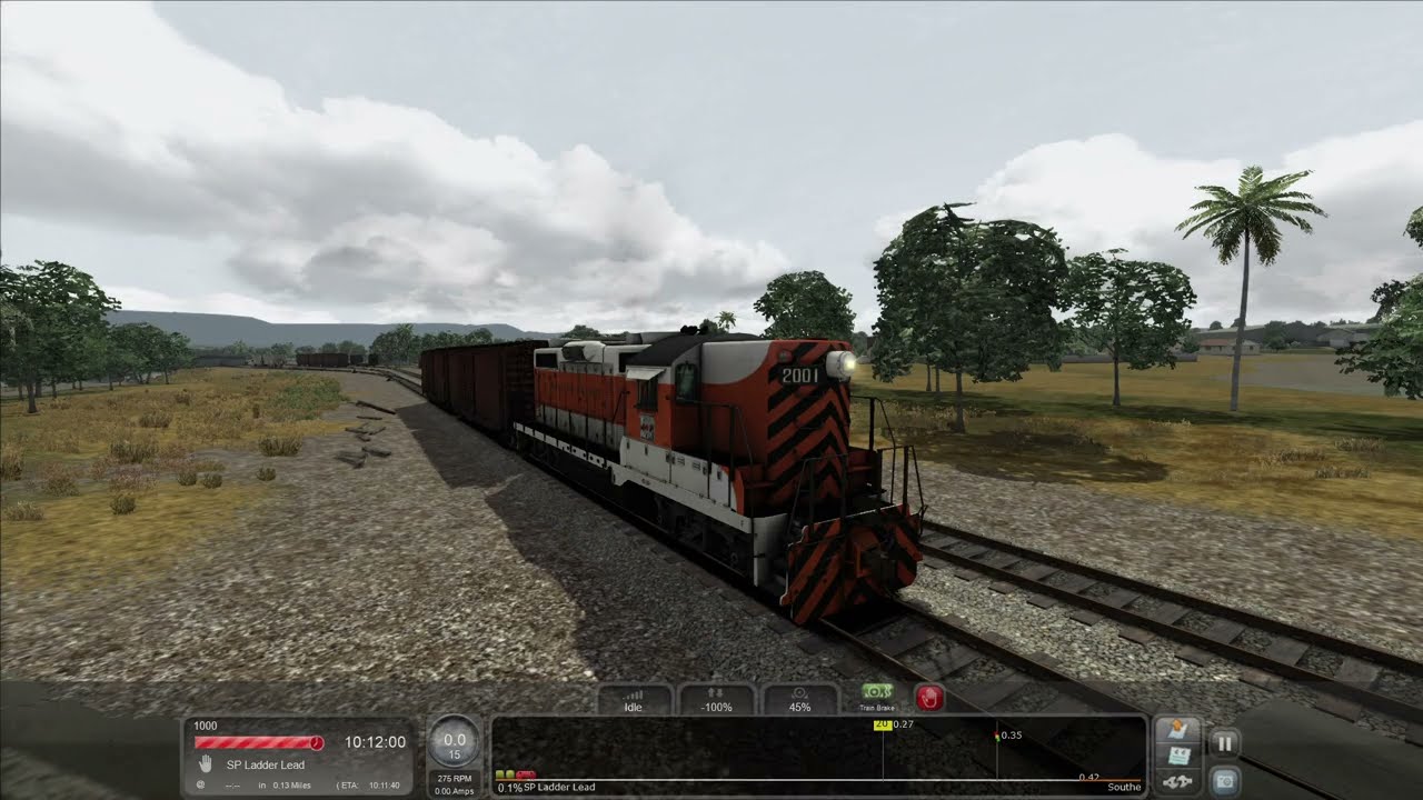2.04 Oroville Yard Duty - Feather River Canyon - EMD GP20 Western Pacific - Train Simulator Classic