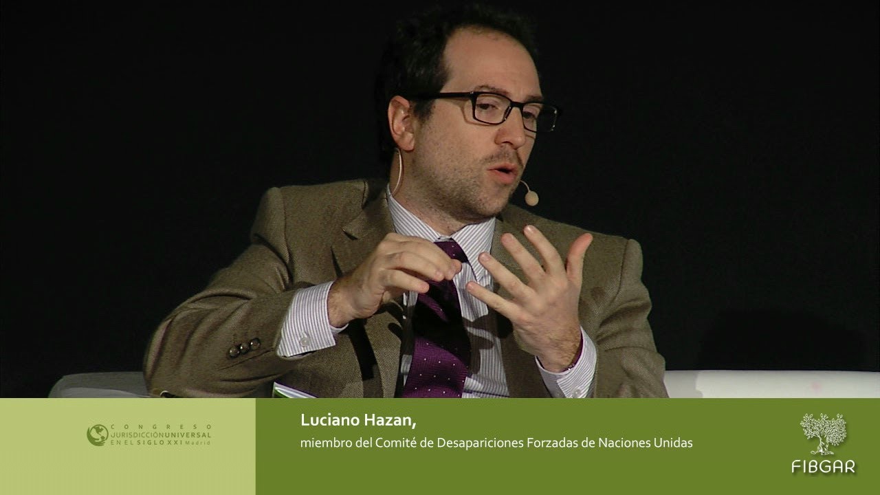 Luciano Hazan, miembro del Comité de Desapariciones Forzadas de ONU