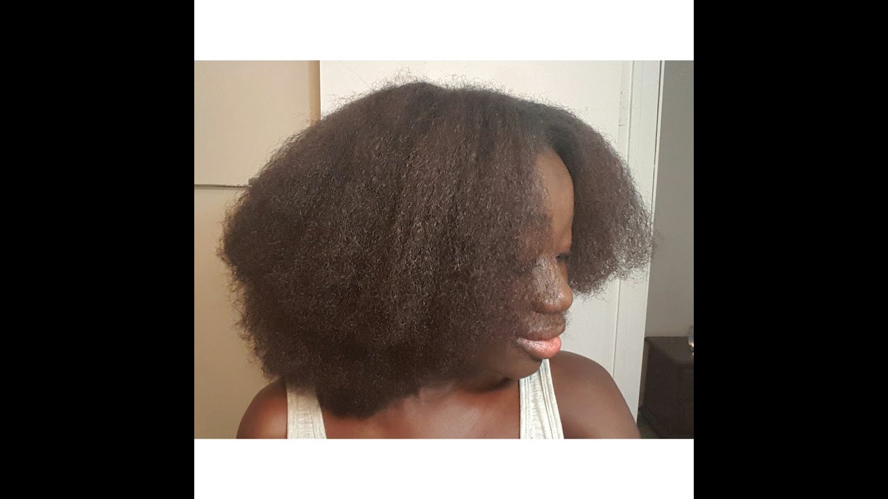 Natural Hair Blow Out | Tension Method