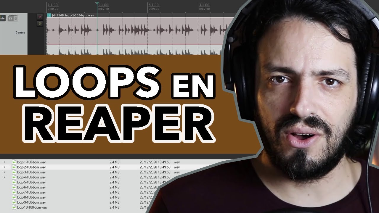 Cómo usar loops en REAPER