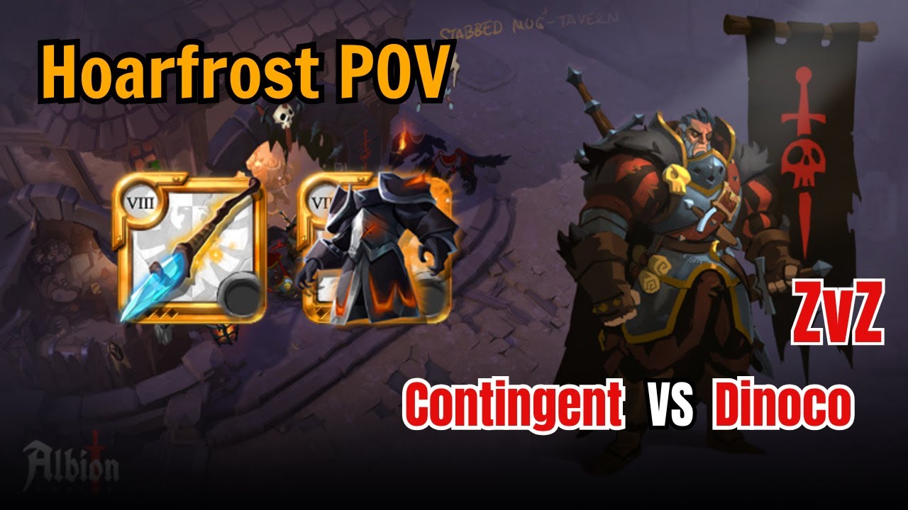 Hoarfrost is so usefull | Support POV | Albion Online | ZvZ