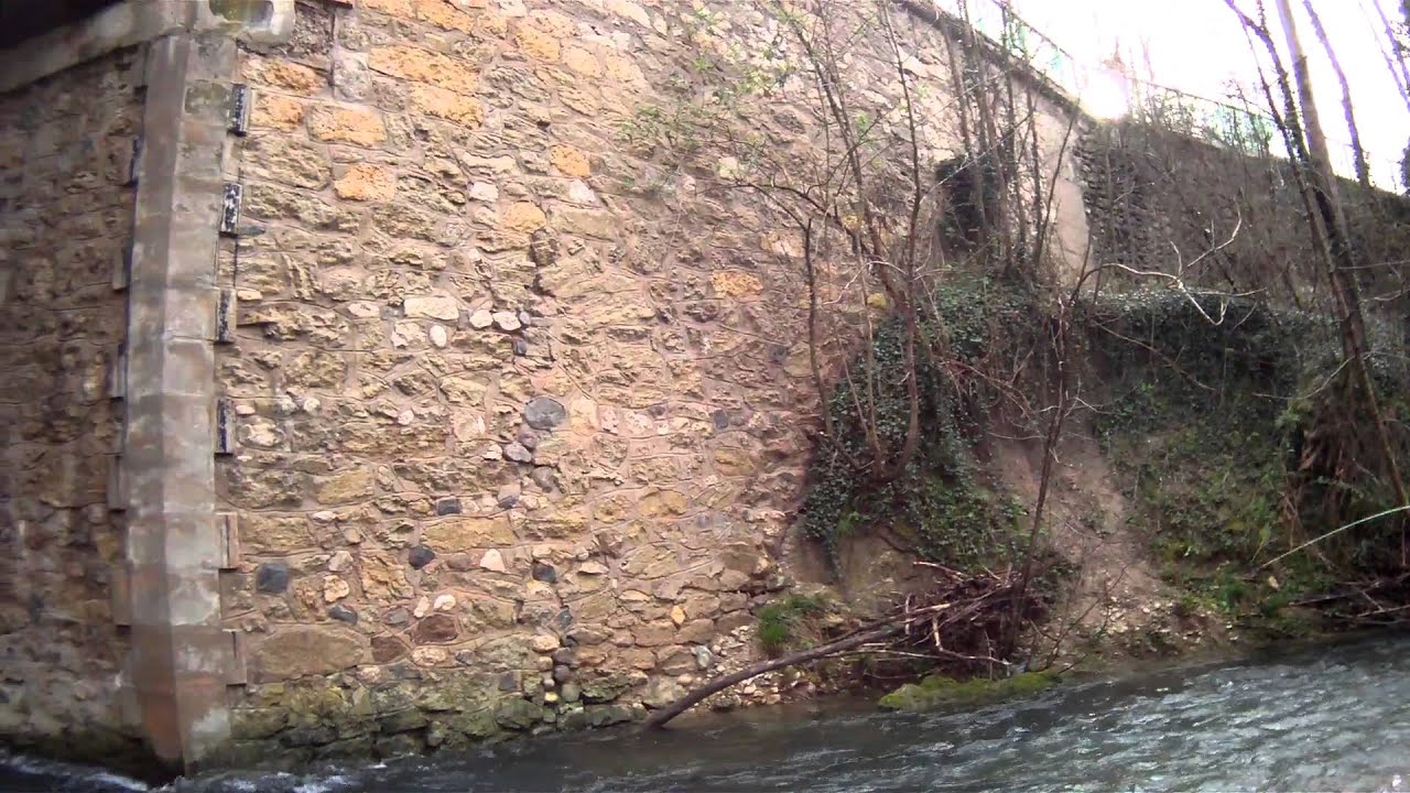 Pêche de la truite au toc en rivière Drômoise(avril 2013)