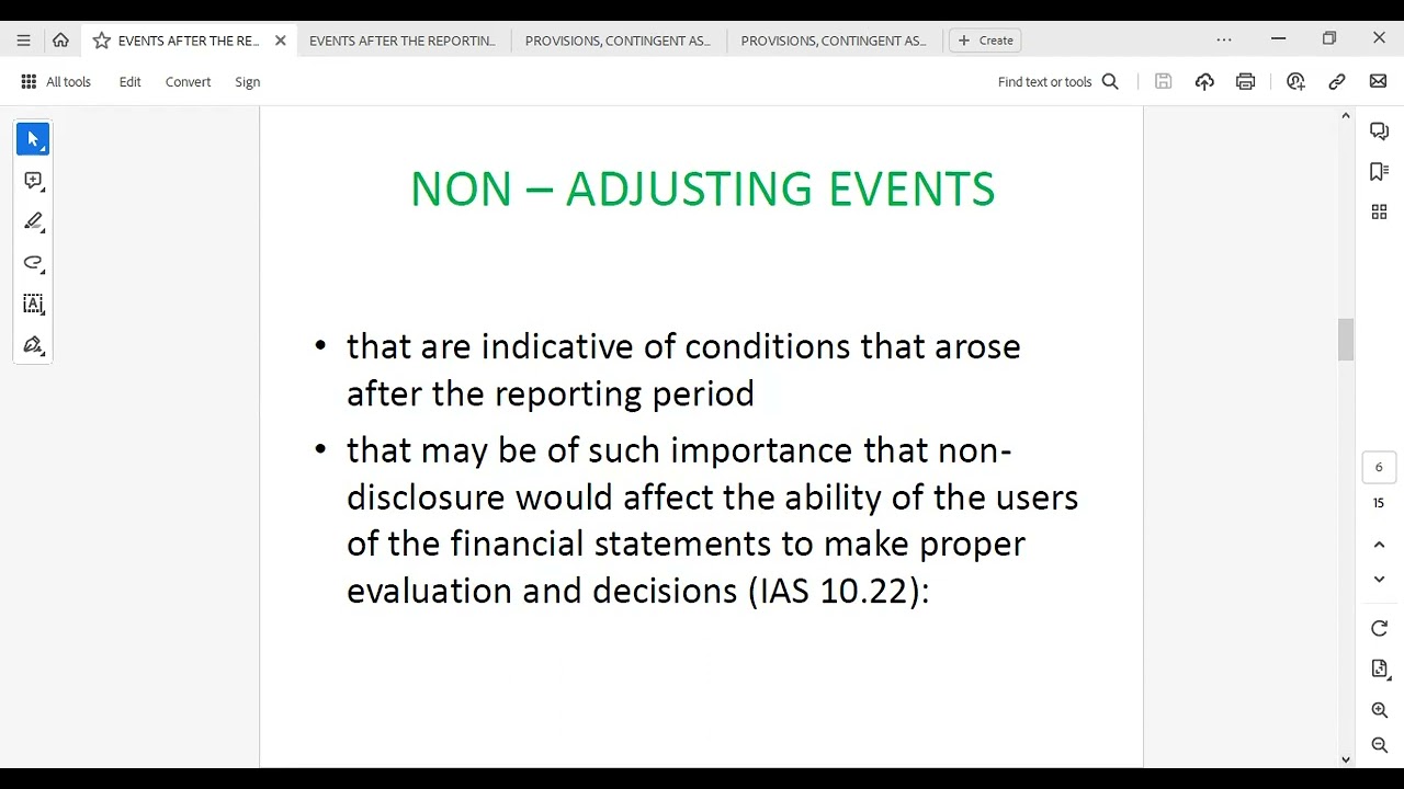 EVENTS AFTER REPORTING PERIOD & PROVISIONS, CONTINGENT ASSETS & CONTINGENT LIABILITIES