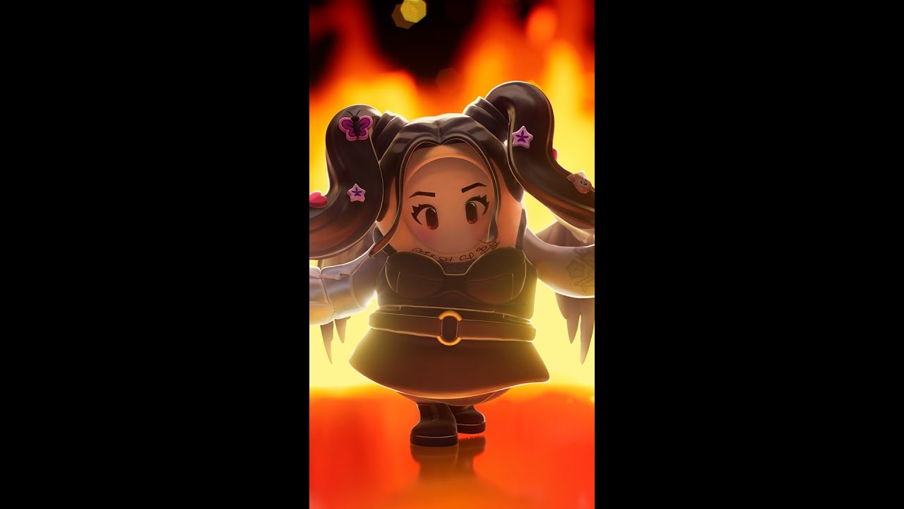 Fall Guys Bella Poarch Live Action Trailer