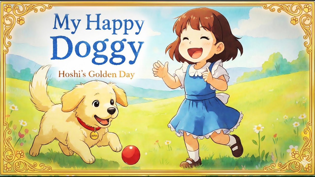 My Happy Doggy I Hoshi’s Golden Day I CocoTunes Nursery Rhymes & Kids Songs #kidssongs