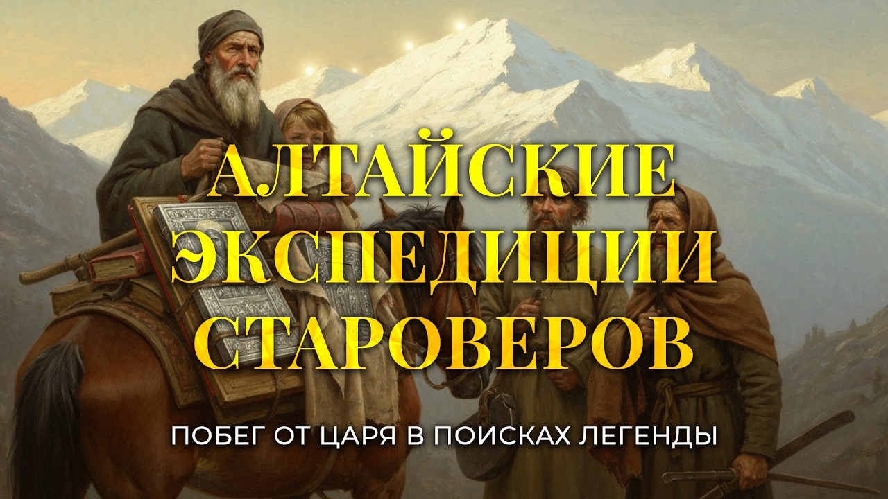 В поисках Шамбалы - зачем Русские СТАРОВЕРЫ бежали от Царской власти в Горы Алтая?