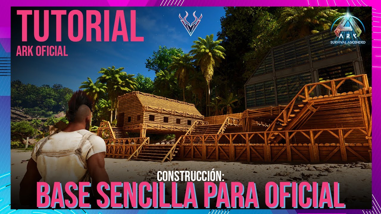 CONSTRUCCIÓN: BASE SENCILLA PARA SERVIDOR OFICIAL ! | PARTE 1 | ARK SURVIVAL ASCENDED | #Vattghornn