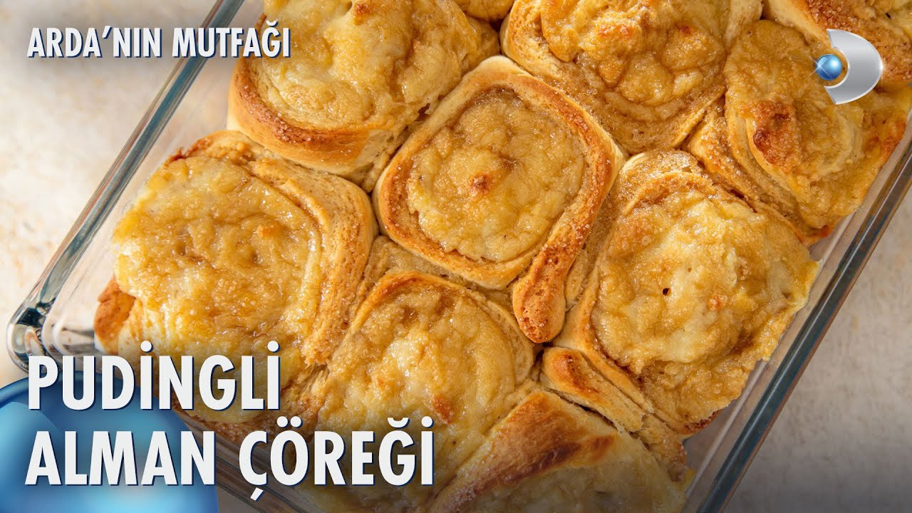 Pudingli Alman Çöreği 😋 | Arda'nın Mutfağı 189. Bölüm