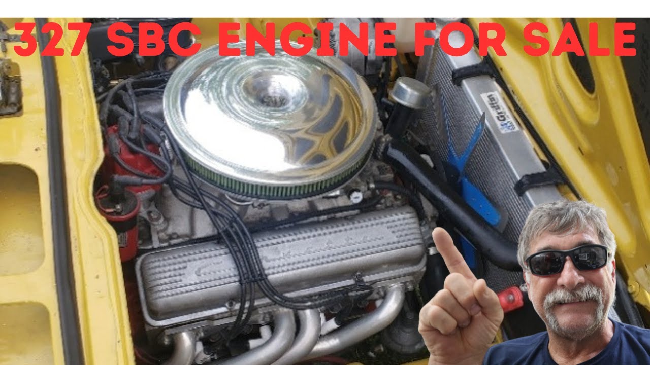 This 327 Chevy Runs PERFECT - Complete Engine Package For Sale