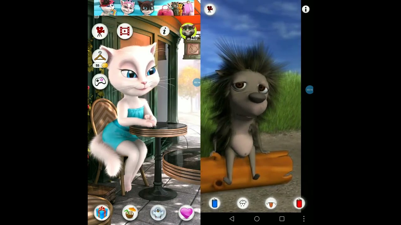 Talking Angela vs Talking Harry (1)