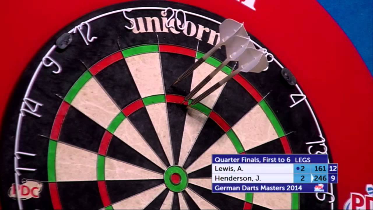 German Darts Masters 2014 Quarter-Finals Adrian Lewis v John Henderson