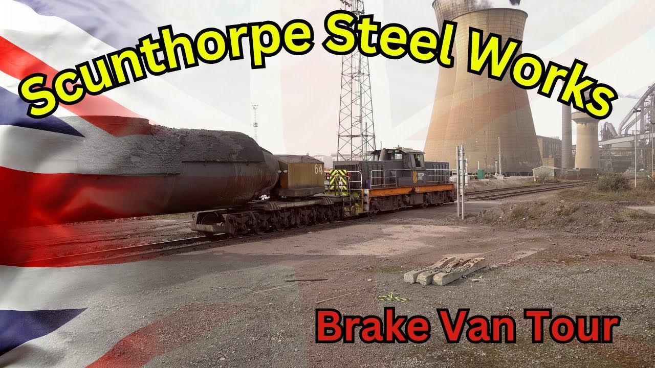 I Explore the Secret World of Scunthorpe Steel Works Internal Railway